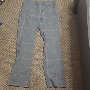 Pink and Grey Checkered pants